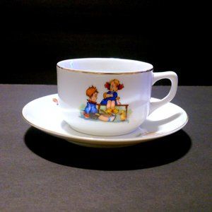 Vtg Bavaria Bareuther Children's Cup and Saucer